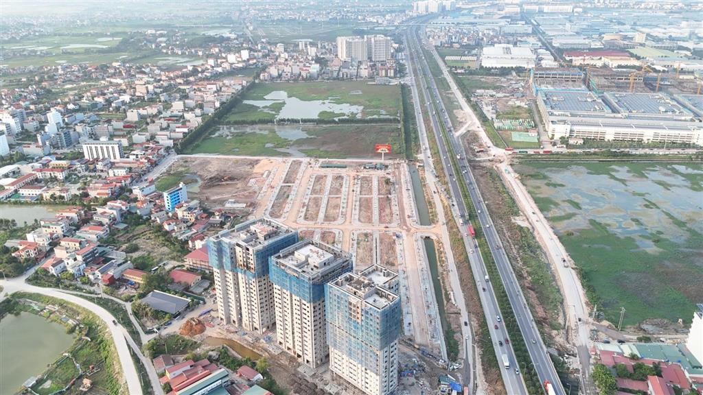 Hàng hiếm! 5,4 tỷ sở hữu ngay lô đất 90m2 mặt tiền 6m đối diện kcn quang châu 2 dòng tiền cực mạnh