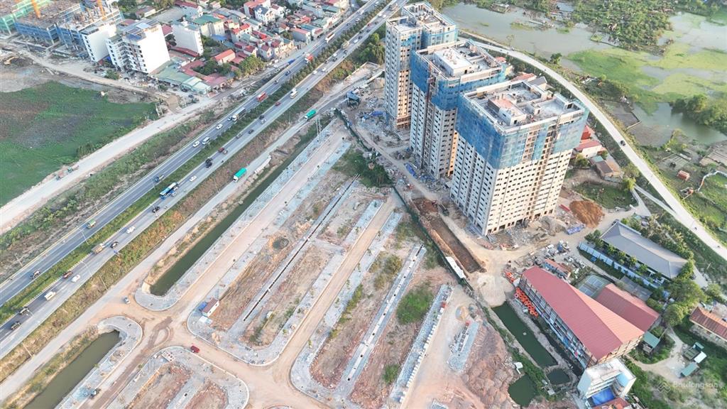 Hàng hiếm! 5,4 tỷ sở hữu ngay lô đất 90m2 mặt tiền 6m đối diện kcn quang châu 2 dòng tiền cực mạnh