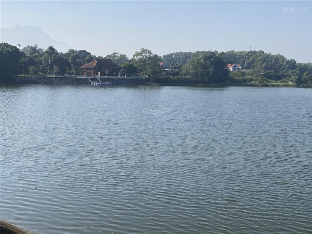 Bán đất view hồ tại xã cẩm lĩnh, ba vì, hà nội, 750 triệu, 100m2 thổ cư. cách kdl suối hai 3 phút.