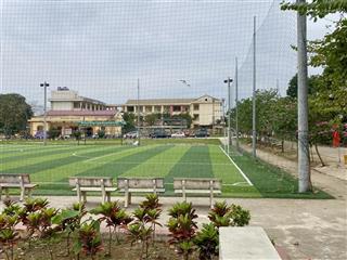 Bán đất tặng nhà cấp 4 sát trường học, chợ và sân bóng gò sống  suối hai  hn (tản lĩnh cũ)