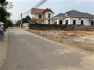 Bán đất kinh doanh trục đường nhựa yên khoái  quảng oai  hà nội. dt 121m giá hơn 1tỷ