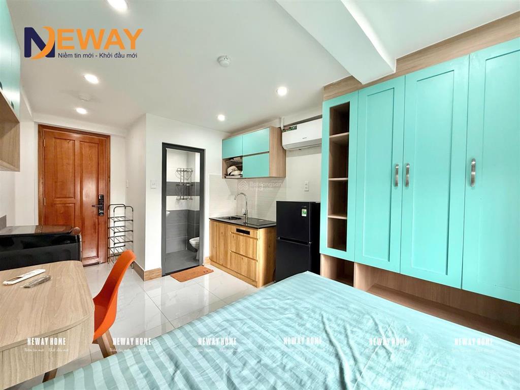Studio mini full nội thất ngay ngã năm chuồng chó có thang máy, nhà mới sạch sẽ, an ninh