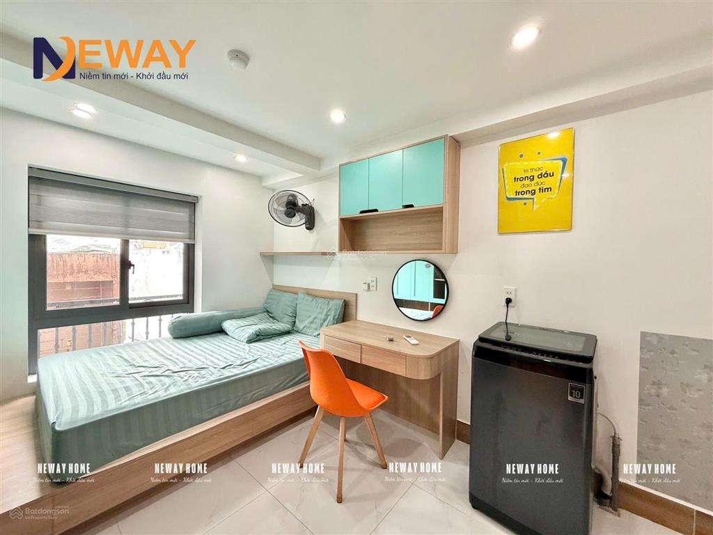 Studio mini full nội thất ngay ngã năm chuồng chó có thang máy, nhà mới sạch sẽ, an ninh