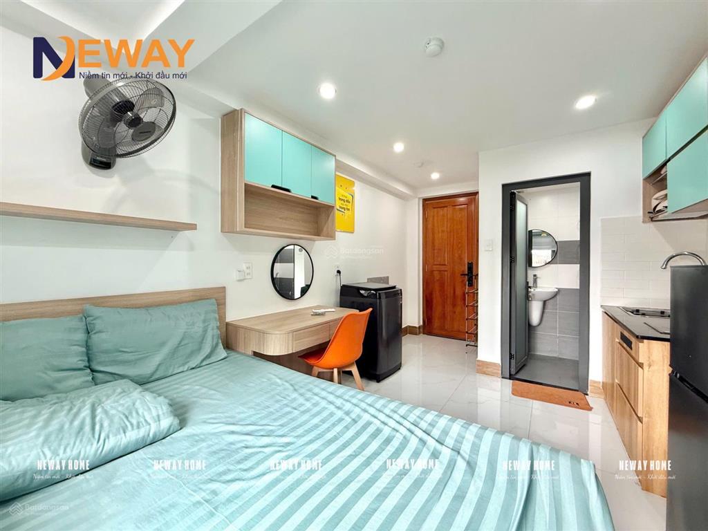 Studio mini full nội thất ngay ngã năm chuồng chó có thang máy, nhà mới sạch sẽ, an ninh