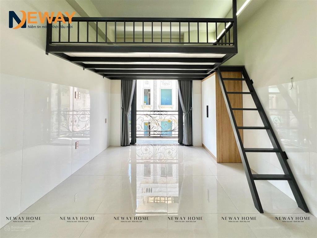 Duplex ban cong siêu rộng không giới hạn người ở, full nội thất xịn đét  nhà mới 100%, gần chợ