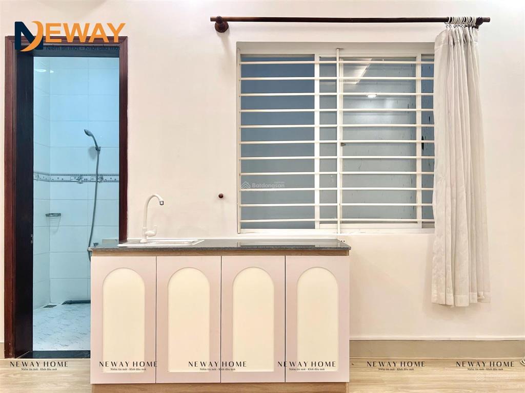 Studio giếng trời giá tốt, mới 100%  full nội thất, sạch sẽ, an ninh, cho nuôi mèo  đẹp keng