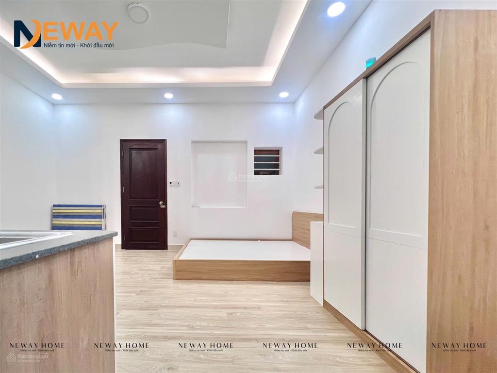 Studio giếng trời giá tốt, mới 100%  full nội thất, sạch sẽ, an ninh, cho nuôi mèo  đẹp keng