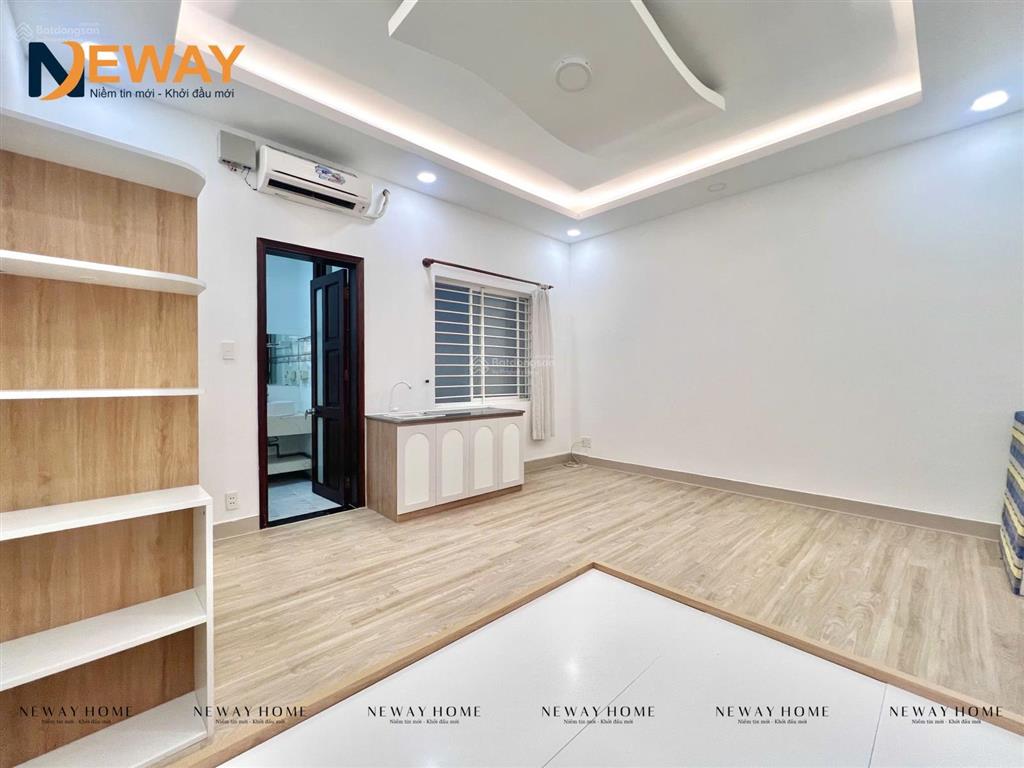 Studio giếng trời giá tốt, mới 100%  full nội thất, sạch sẽ, an ninh, cho nuôi mèo  đẹp keng