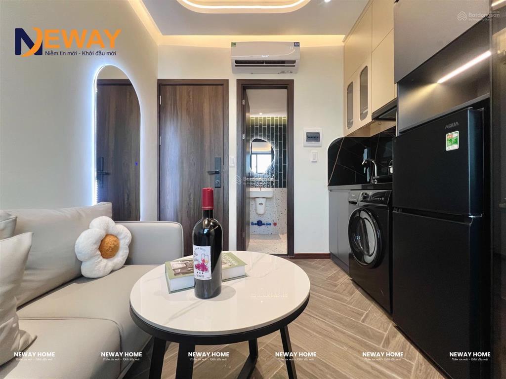 Căn hộ dịch vụ, full nội thất cao cấp thiết kế dạng homestay  mới 100%, ở liền  gần nhà ga t3