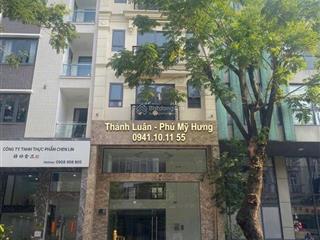 Cho thuê nhà phố phú mỹ hưng quận 7. dt 6x18m. trệt + 4 lầu. nội thất cơ bản  5 phòng. em luân