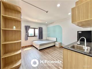 Cho thuê phòng studio cửa sổ full nội thất  free xe sát cầu nguyễn tri phương