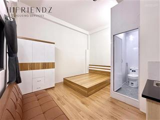 Cho thuê phòng mới 100% full nội thất free xe sát cầu nguyễn văn cừ