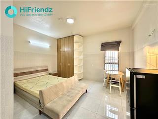 Cho thuê phòng studio full nội thất  thang máy  hầm xe  bảo vệ sát cầu nguyễn văn cừ q5