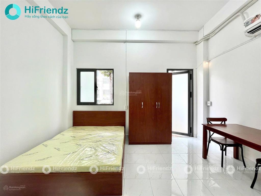 Studio bancong full nội thất  máy giặt riêng  thang máy sát cầu nguyễn tri phương