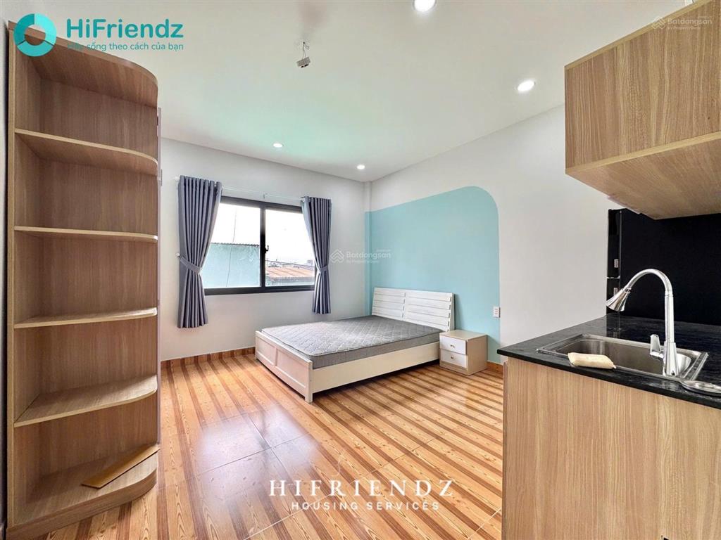 Stdio siêu hiếm rộng 30m2 full nội thất, cửa sổ trời gần nhà thờ nam hải, cầu chánh hưng