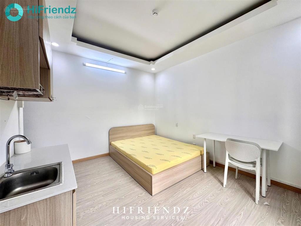 Siêu phẩm studio mới full nội thất cửa sổ lớn sát cầu nguyễn tri phương  thang máy bảo vệ