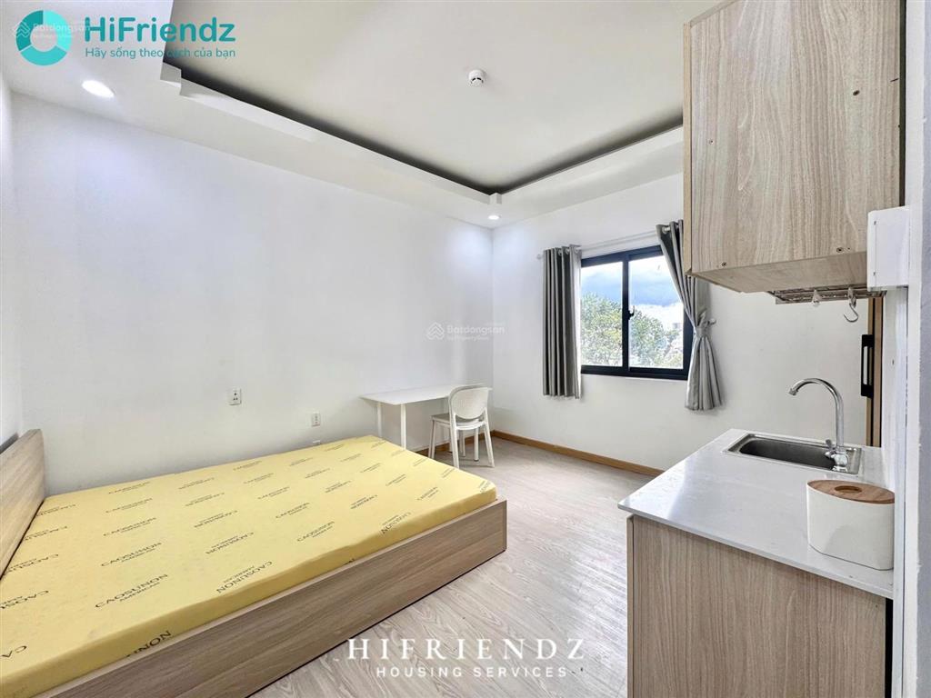 Siêu phẩm studio mới full nội thất cửa sổ lớn sát cầu nguyễn tri phương  thang máy bảo vệ