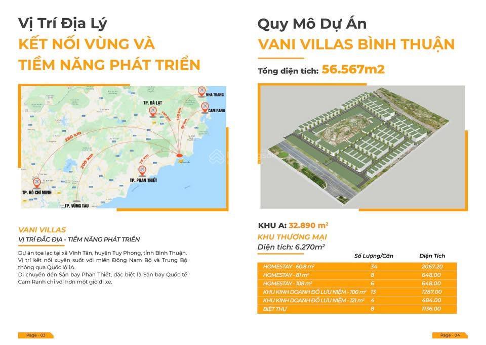 Vani villas bình thuận  56.567 m  khu biệt thự nghỉ dưỡng & kinh doanh đẳng cấp  vịnh biển trong