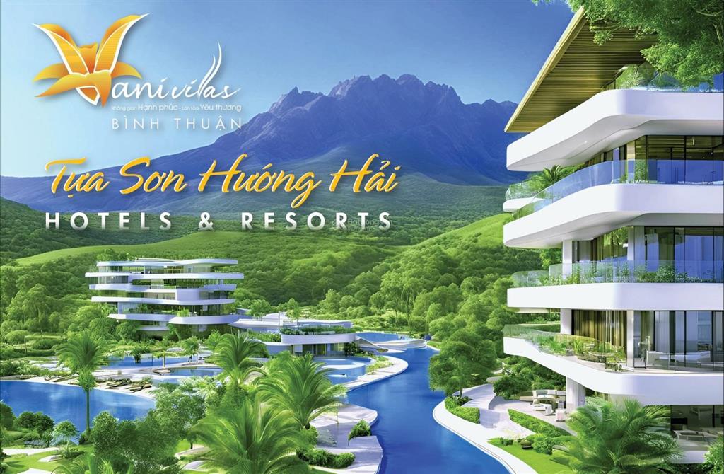Vani villas bình thuận  56.567 m  khu biệt thự nghỉ dưỡng & kinh doanh đẳng cấp  vịnh biển trong