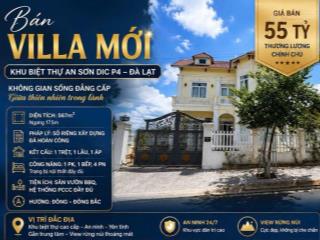 Bán villa cao cấp 567m khu biệt thự an sơn dic p4 đà lạt