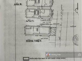 Chỉ 217tr, nhà mặt tiền nguyễn cảnh dị, tân bình, ngang gần 5m, công nhận 70m2  3t, giá 15.2 tỷ