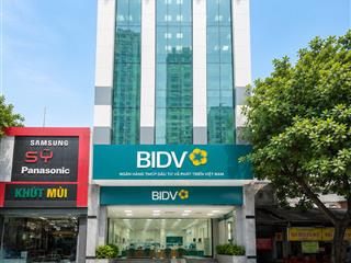 Chính chủ bán tòa văn phòng 7 tầng + hầm, mt 8m bidv thuê 130 triệu/tháng giá chỉ 50 tỷ