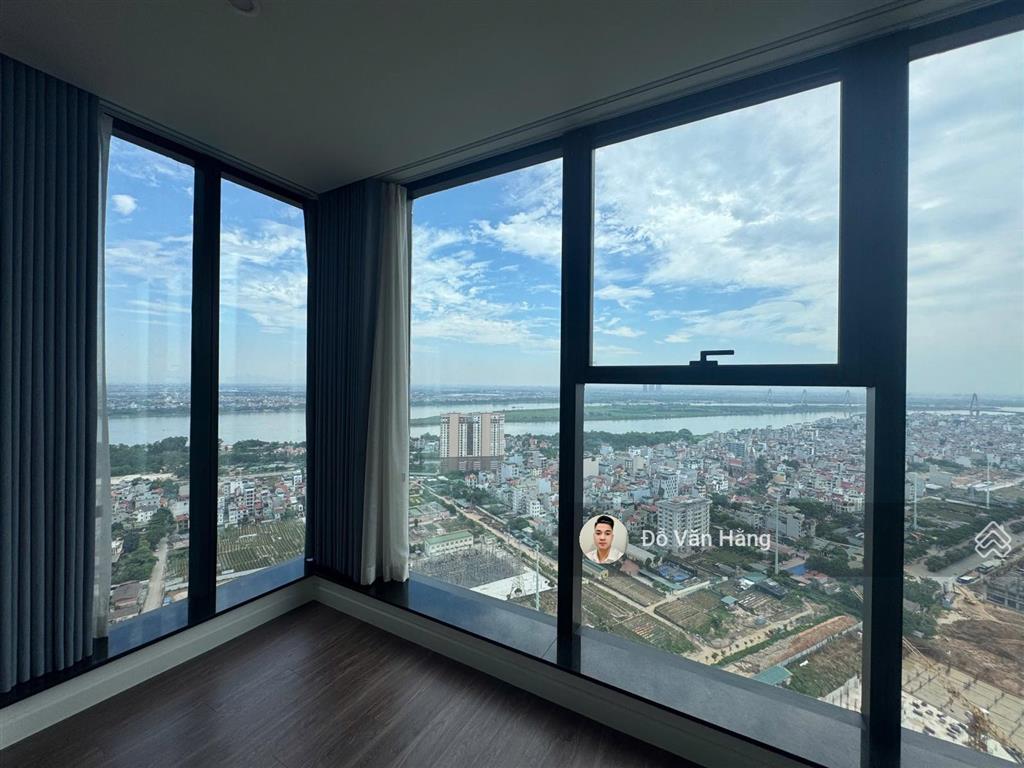 Cho thuê căn 3 ngủ 117m2 sunshine city tầng cao view sông hồng