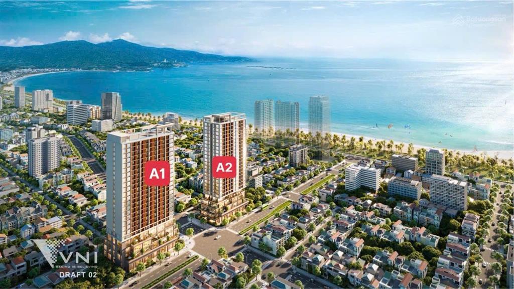 Chỉ 80tr/m2 sở hữu căn view biển, tp đà nẵng. dòng ch cho thuê kết hợp 3 tầng tttm 0932 509 *** maina