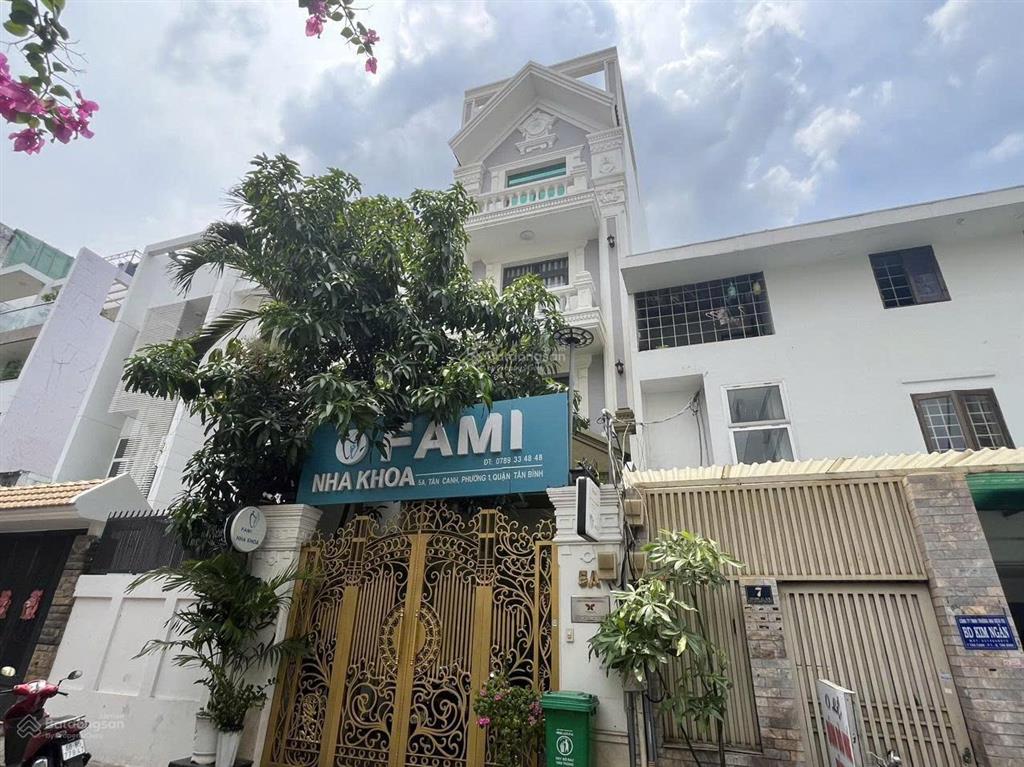 Bán nhà đẹp mặt tiền đường tân canh,p.1,q.tân bình. 4.95m x 19m, trệt 3 lầu. chỉ 32 tỷ