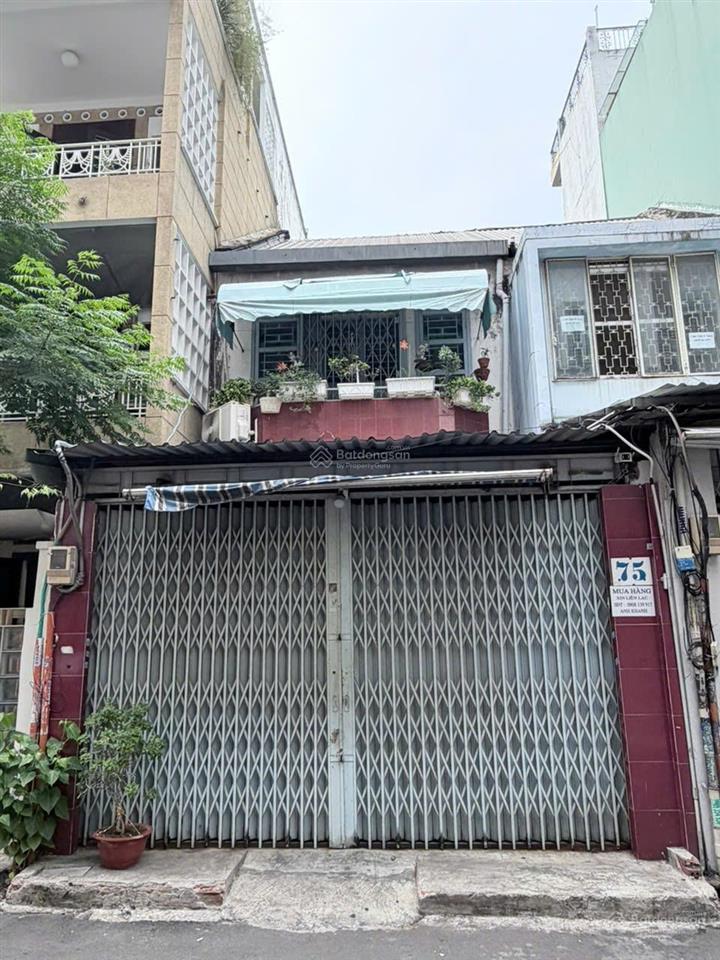 Bán nhà mặt tiền đinh công tráng, p.tân định. 4.6m x 20m, trệt lầu. giá 34 tỷ tl