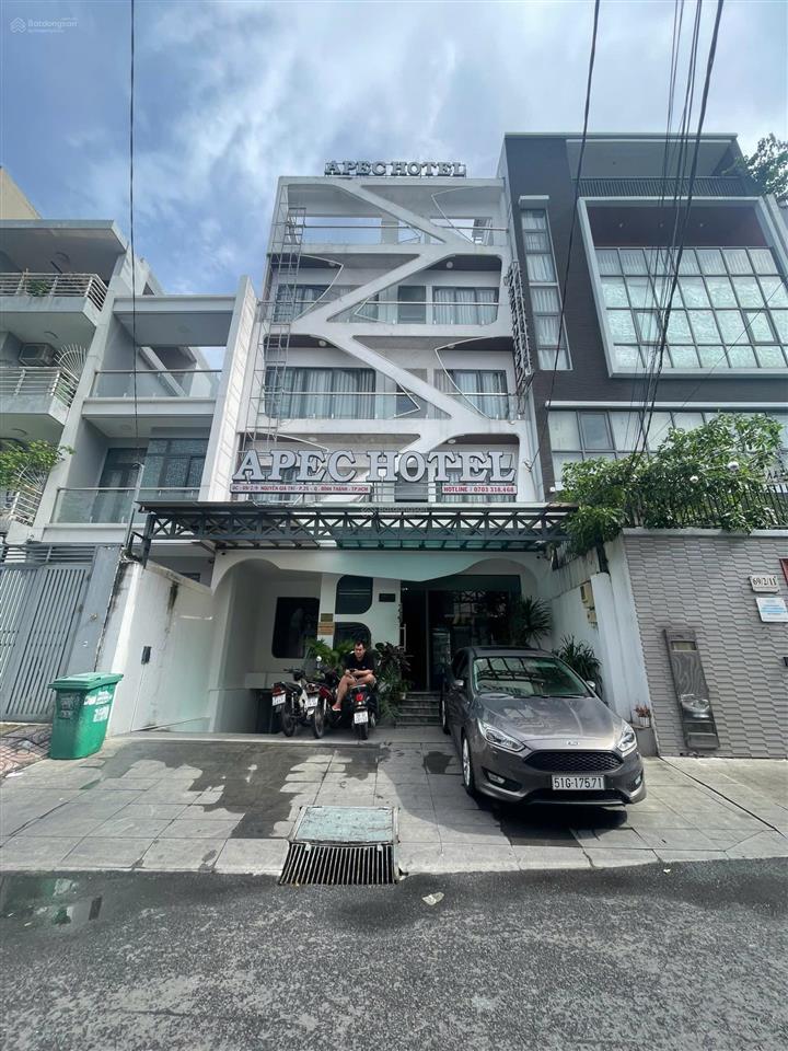 Cần bán tòa nhà hẻm vip nguyễn giá trí, p.thạnh mỹ tây. 8m x 23m, hầm 5 tầng, hđt 160tr. giá 54 tỷ