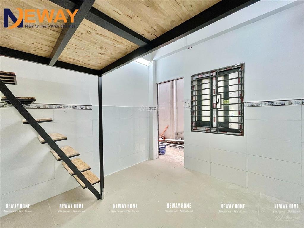 Khai trương dãy trọ trệt  có máy lạnh  mới 100%  cửa sổ trời gác cao  ngay chân cầu tham lương