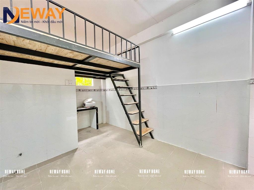 Khai trương dãy trọ trệt  có máy lạnh  mới 100%  cửa sổ trời gác cao  ngay chân cầu tham lương