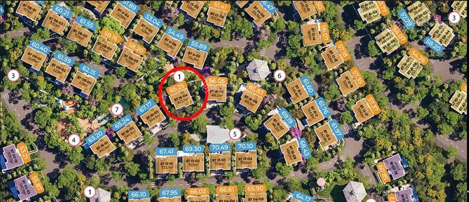 Bán biệt thự đơn lập cao độ 63m giá tốt thanh xuân valley, 2 mặt view công viên, 423m², 30.1tỷ