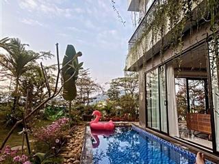 7.5tỷ sh 180/280m villa flamingo đại lải resort, view bao quát thung lũng, nội thất sang sịn ở ngay