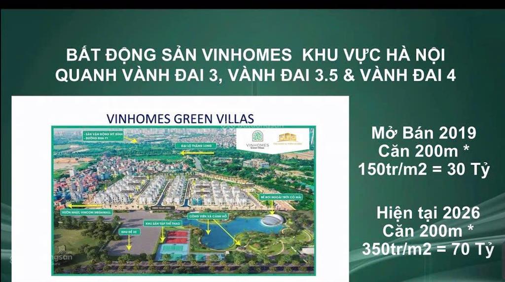 Bán liền kề ánh sáng 63.18, 50m vị trí trung tâm, sát công viên, vincom cạnh cv đại học quốc tế,