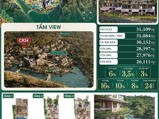Bán căn góc camellia 3 thoáng bao trọn hồ thiên thanh và ks intercontinental, 252/419m, 31,1 tỷ