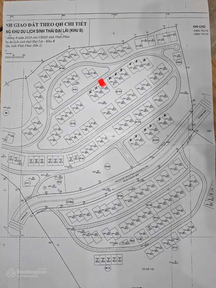 Lô đất biệt thự venus flamingo đại lải resort 250m2  7,5 tỷ, thế đất cao, lưu không cực thoáng
