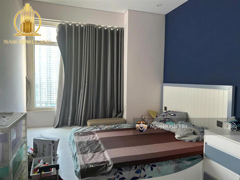 Hải yến nam minh land  bán căn hộ 3 phòng ngủ saigon pearl, view sông, 140m2, có đầy đủ nội thất