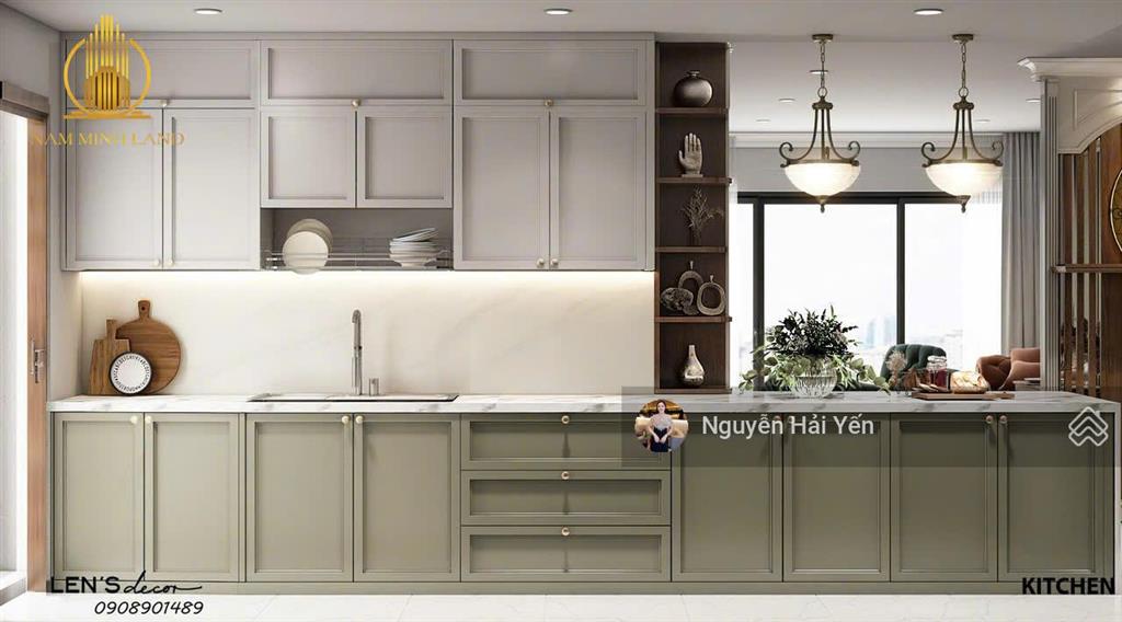 Hải yến nam minh land  bán căn hộ sunwah pearl 3 phòng ngủ, 125m2 tòa shxx. 01, full nội thất