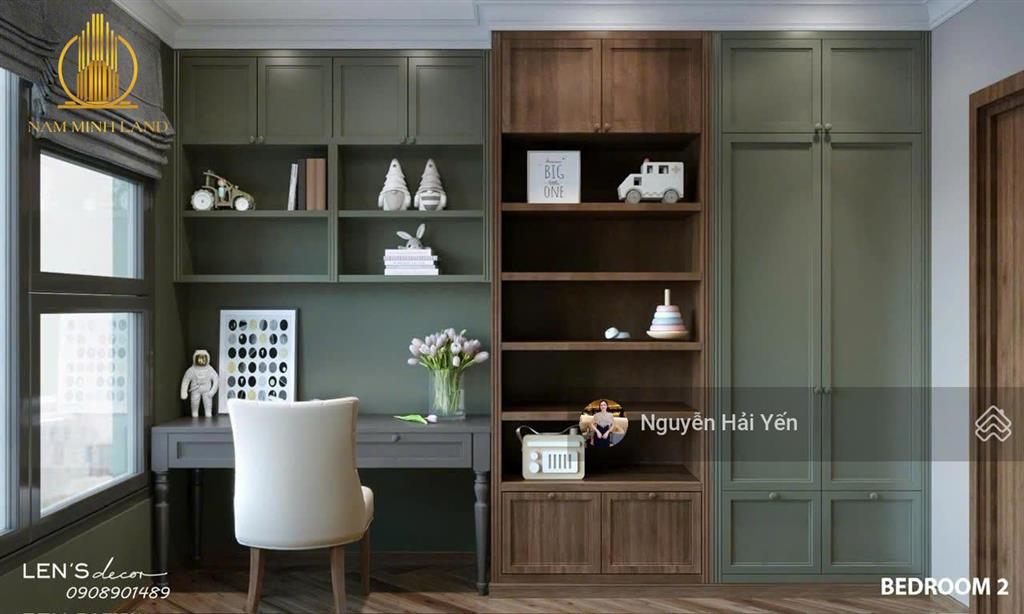 Hải yến nam minh land  bán căn hộ sunwah pearl 3 phòng ngủ, 125m2 tòa shxx. 01, full nội thất