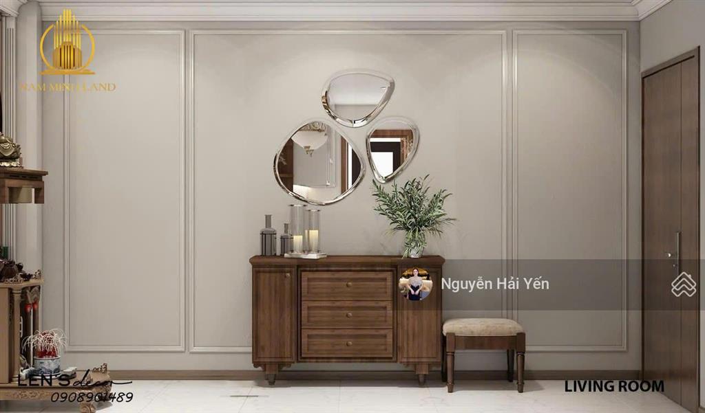 Hải yến nam minh land  bán căn hộ sunwah pearl 3 phòng ngủ, 125m2 tòa shxx. 01, full nội thất