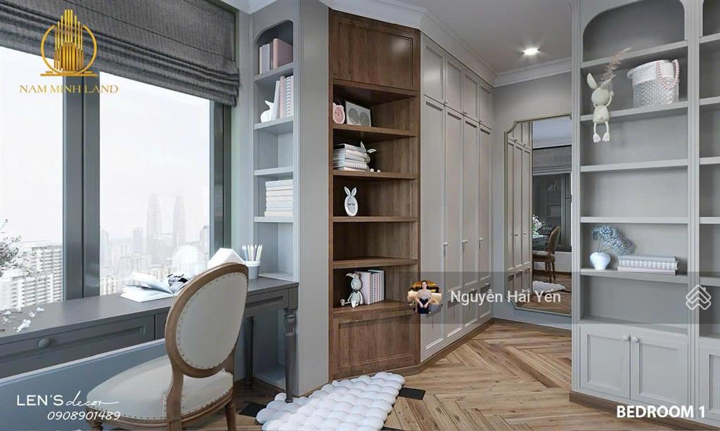 Hải yến nam minh land  bán căn hộ sunwah pearl 3 phòng ngủ, 125m2 tòa shxx. 01, full nội thất
