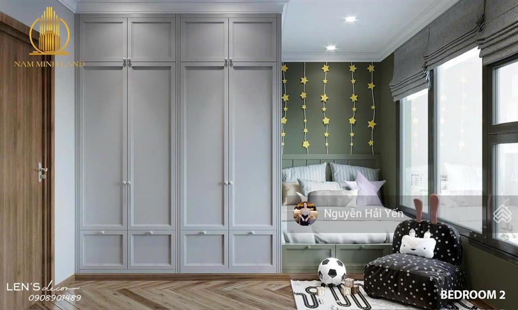 Hải yến nam minh land  bán căn hộ sunwah pearl 3 phòng ngủ, 125m2 tòa shxx. 01, full nội thất
