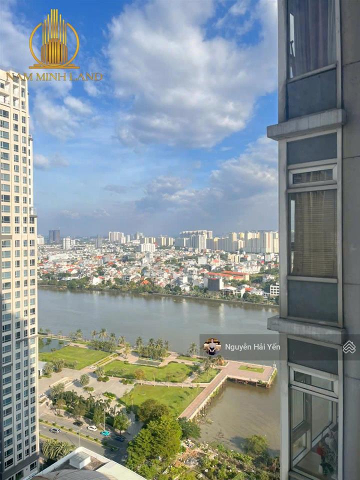 Hải yến nam minh land  cho thuê căn hộ saigon pearl 3 phòng ngủ, tòa ruby view xéo sông sài gòn