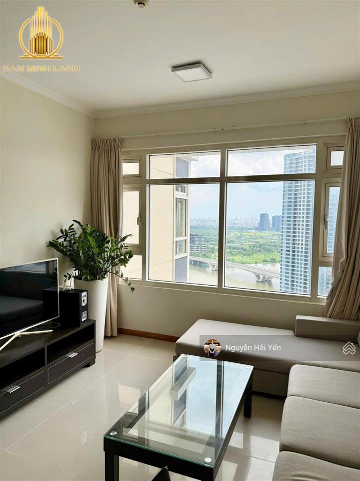 Hải yến nam minh land  cho thuê căn hộ saigon pearl 2 phòng ngủ tầng cao view sông đầy đủ nội thất