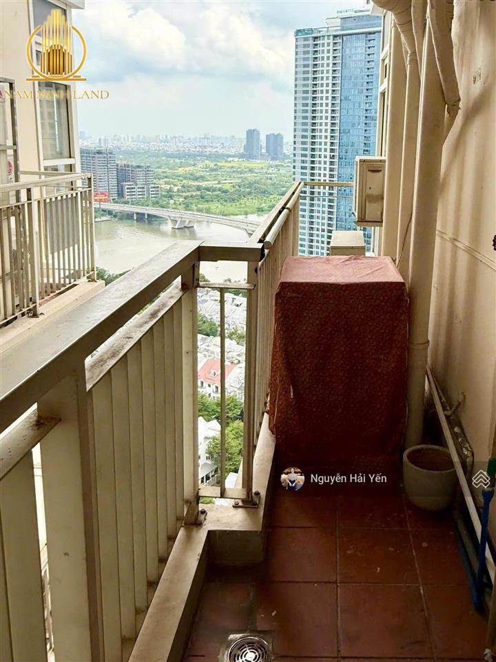 Hải yến nam minh land  cho thuê căn hộ saigon pearl 2 phòng ngủ tầng cao view sông đầy đủ nội thất