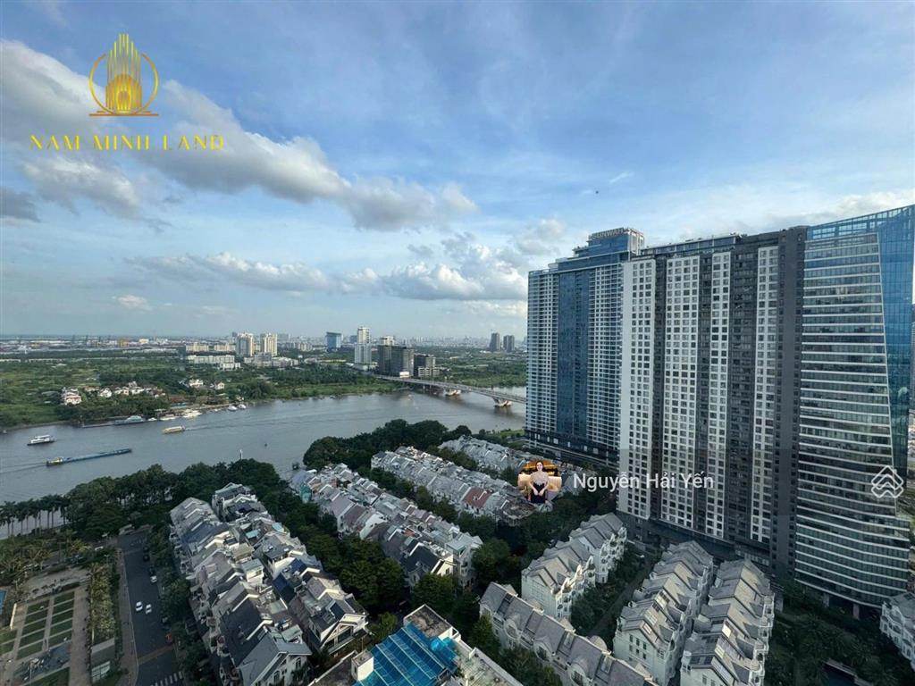 Hải yến nam minh land  cho thuê căn hộ saigon pearl 2 phòng ngủ tầng cao view sông đầy đủ nội thất