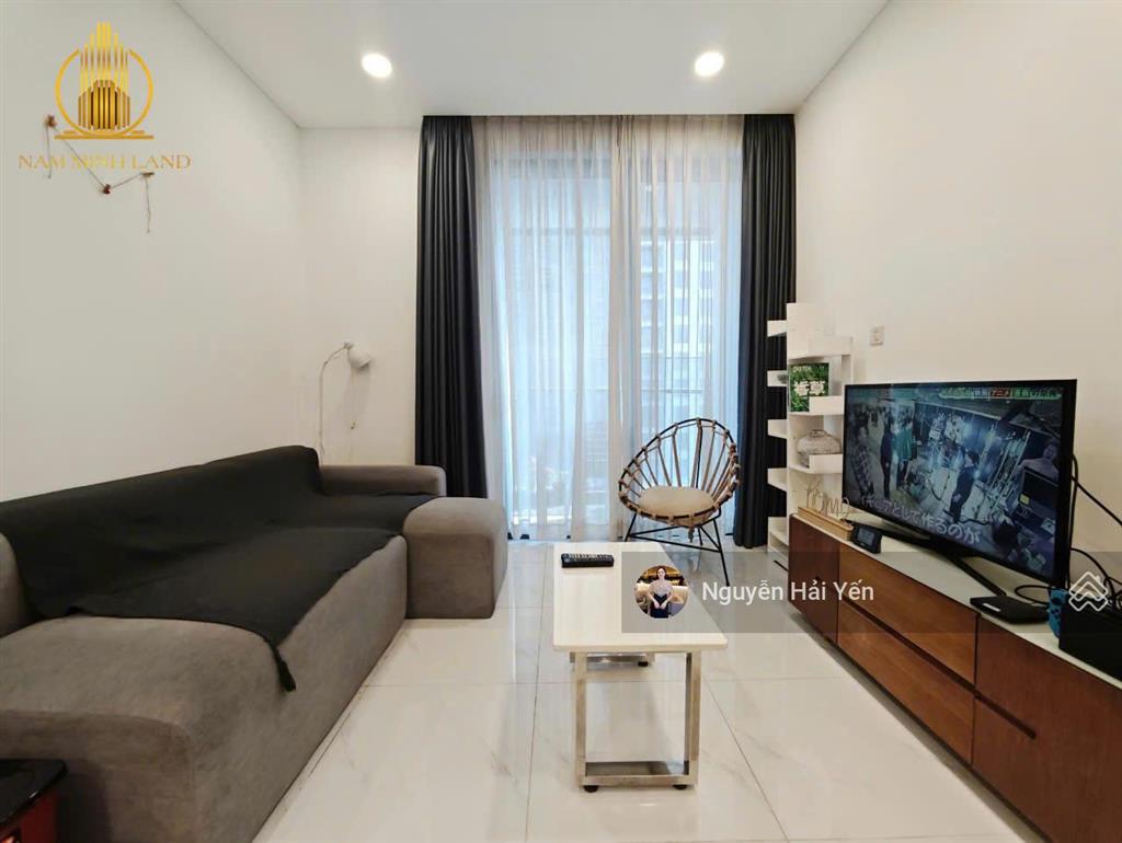 Hải yến nam minh land cho thuê căn hộ sunwah pearl 1 phòng ngủ, tầng cao, đầy đủ nội thất nhà đẹp