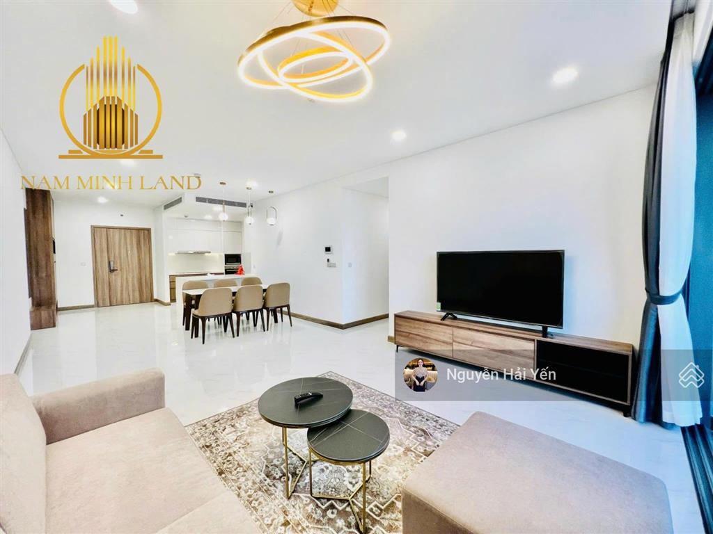Hải yến nam minh land  cho thuê căn hộ sunwah pearl 3 phòng ngủ golden house, full nội thất